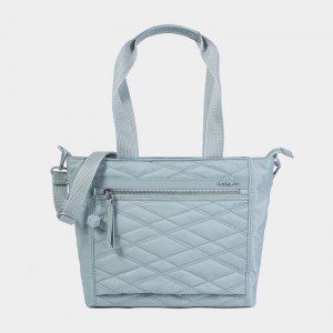 Light Blue Hedgren Zoe Women's Tote Bags | SMZ4139OQ